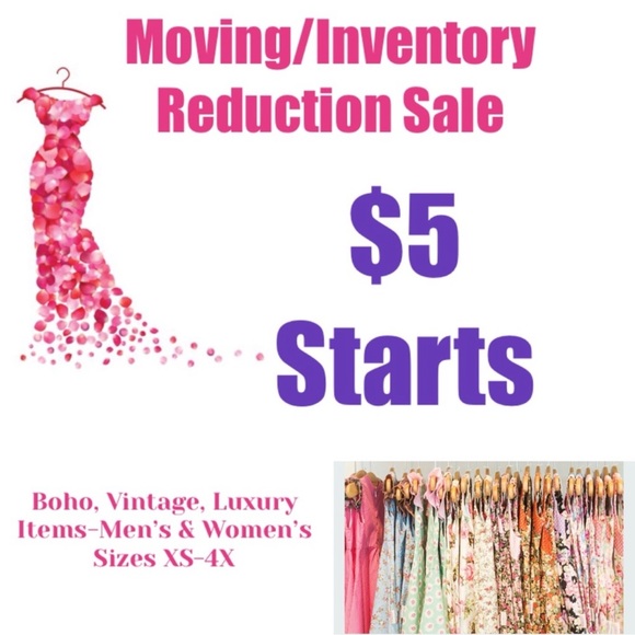 Free People Other - Divine Duchess LIVE Pop Up $5 Clear Out Show 2pm ct & 50% Off Closet XS-4X